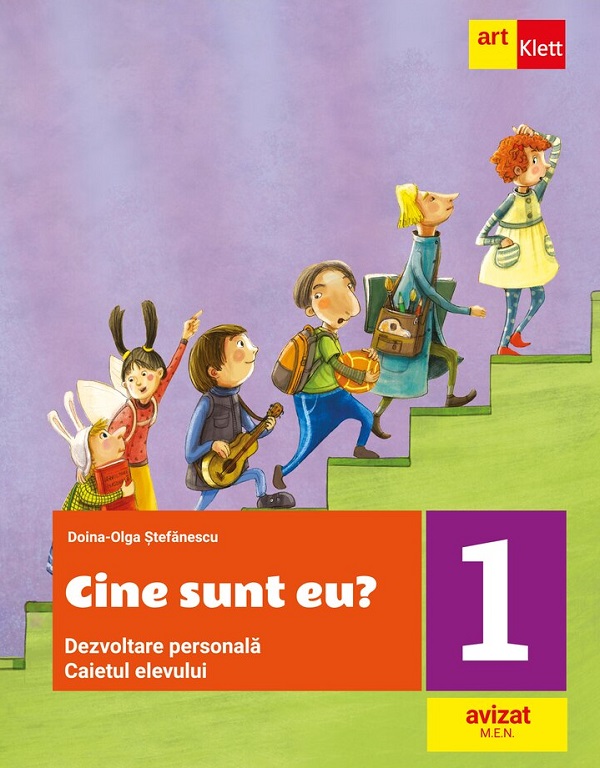 Coperta cărții 'Cine sunt eu? Dezvoltare personală - Clasa 1 - Caietul elevului - Doina-Olga Ștefănesc'