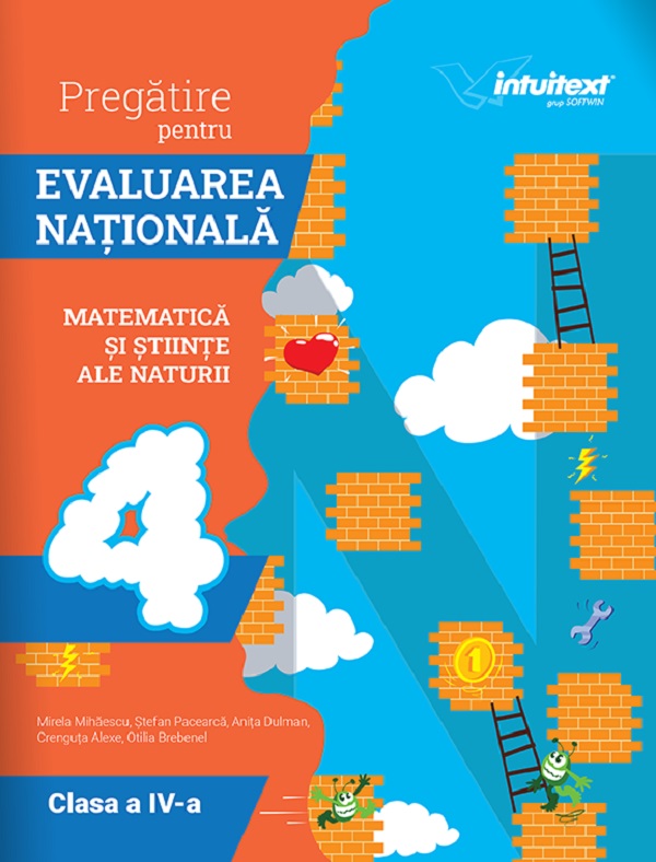 Coperta cărții 'Pregătire pentru Evaluarea Națională. Matematică și Științe ale naturii - Clasa 4 - Mirela Mihăescu, Ștefan Pacearcă,'