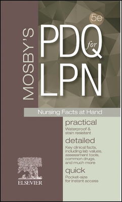 Coperta cărții 'Mosby's PDQ for LPN: Practical, Detailed, Quick -'