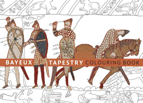 Coperta cărții 'Bayeux Tapestry Colouring Book -'