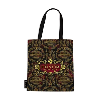 Coperta cărții 'Masked Melody Canvas Bag, Andrew Lloyd Webber Collection by Paperblanks (Phantom of the Opera) -'
