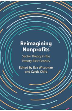 Coperta cărții 'Reimagining Nonprofits - Eva Witesman'