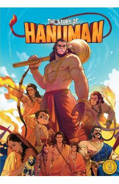Coperta cărții 'The Story of Hanuman: Classic Indian Stories - Westland'