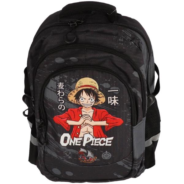 Ghiozdan One Piece. Negru