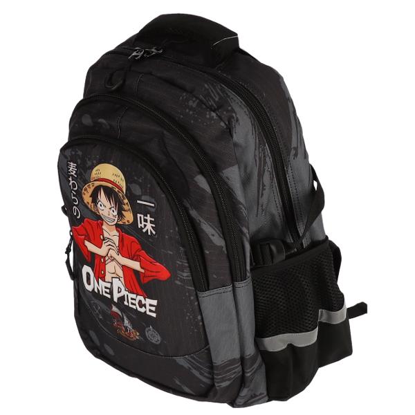 Ghiozdan One Piece. Negru