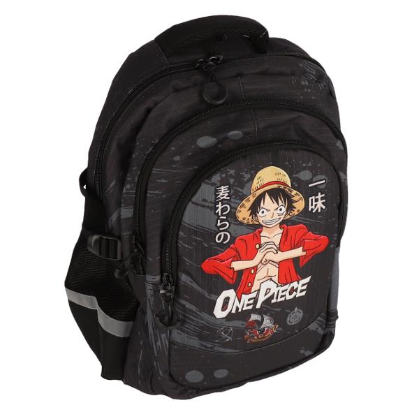 Ghiozdan One Piece. Negru