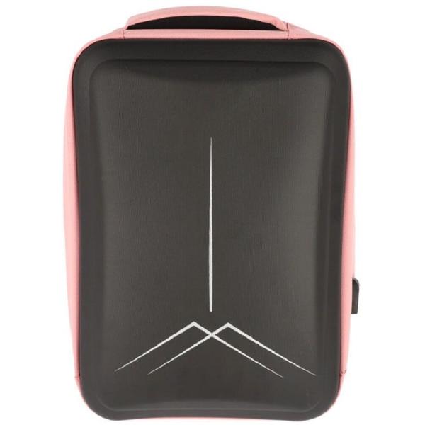 Ghiozdan laptop Pink IT. Roz-negru