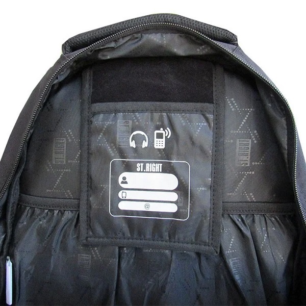 Imaginea produsului 'Ghiozdan BP-05. Black. St.Right'