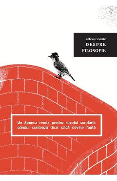 Coperta cărții 'Câteva cuvinte despre filosofie - Seneca'