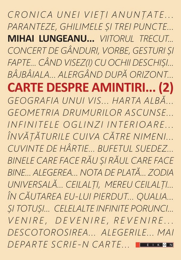 Carte despre amintiri - Mihai Lungeanu