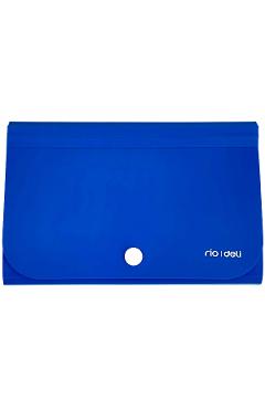 Imaginea produsului 'Mapă plastic A6 12 separatoare. Bleu neon'