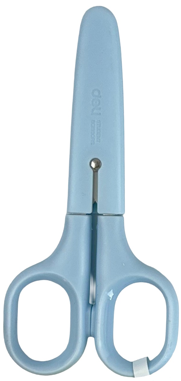 Imaginea produsului 'Foarfecă școlară cu protectie plastic. Bleu'