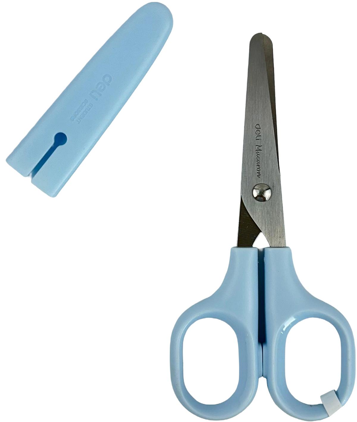 Imaginea produsului 'Foarfecă școlară cu protectie plastic. Bleu'