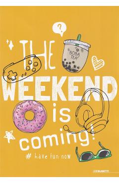 Imaginea produsului 'Caiet matematică A4. The Weekend is Coming'