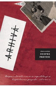 Coperta cărții 'Câteva cuvinte despre prieteni - Seneca'