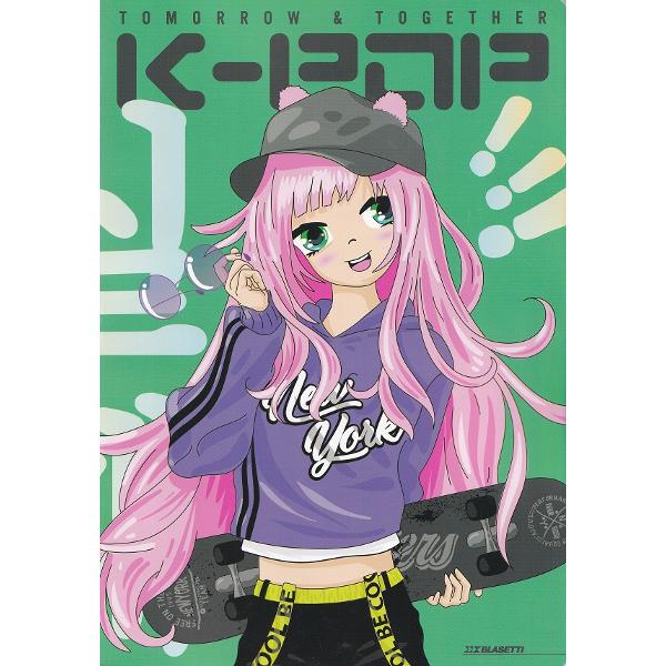 Caiet dictando A4. K-Pop