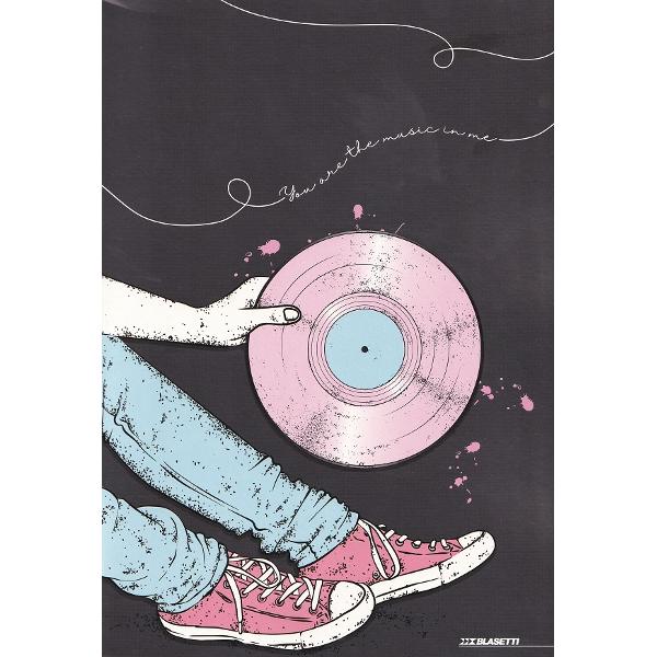 Caiet dictando A4. You are the music in me