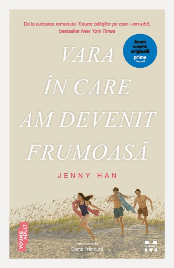 Coperta cărții 'Vara în care am devenit frumoasă. Seria Vara Vol.1 Copertă film (Ediție tie-in) - Jenny Han'