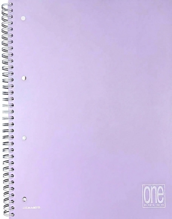 Imaginea produsului 'Caiet matematică cu spiră A4. Mov pastel'