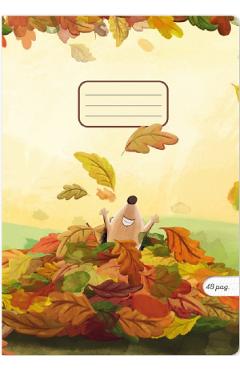 Imaginea produsului 'Caiet dictando A5 Tip 1 24 file: Autumn Fun'