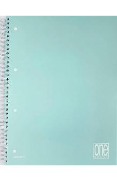 Imaginea produsului 'Caiet matematică cu spiră A4. Verde pastel'