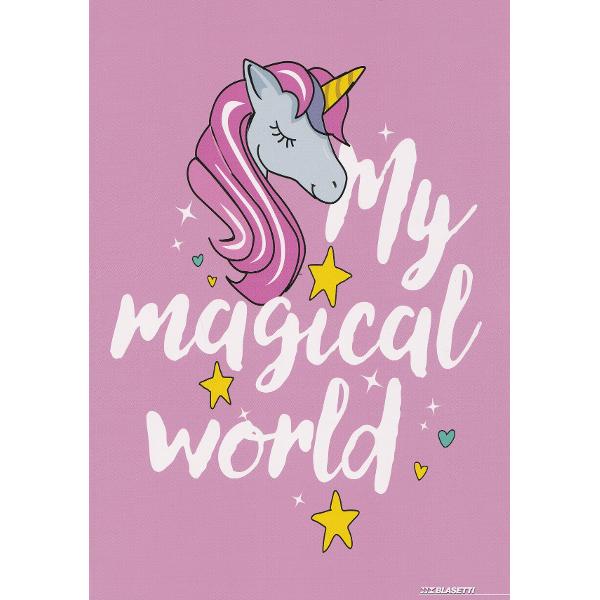 Caiet matematica A4. My Magical World