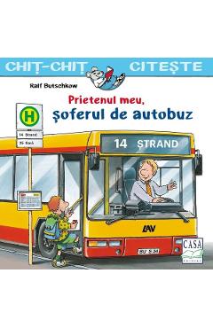 Coperta cărții 'Prietenul meu, șoferul de autobuz - Ralf Butschkow'