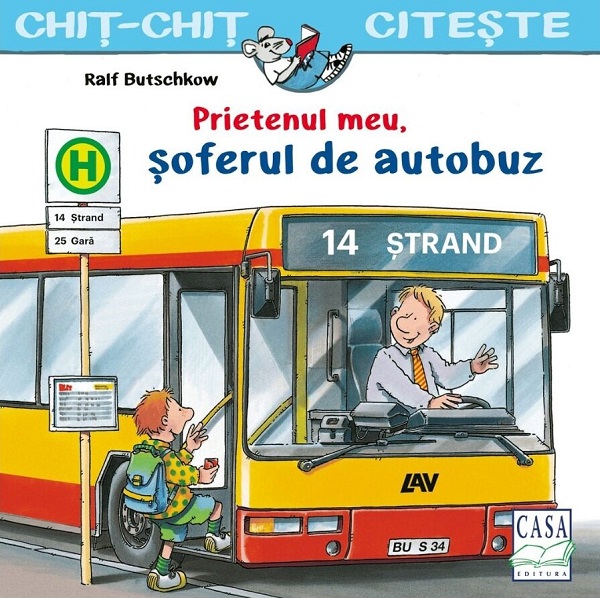 Coperta cărții 'Prietenul meu, șoferul de autobuz - Ralf Butschkow'