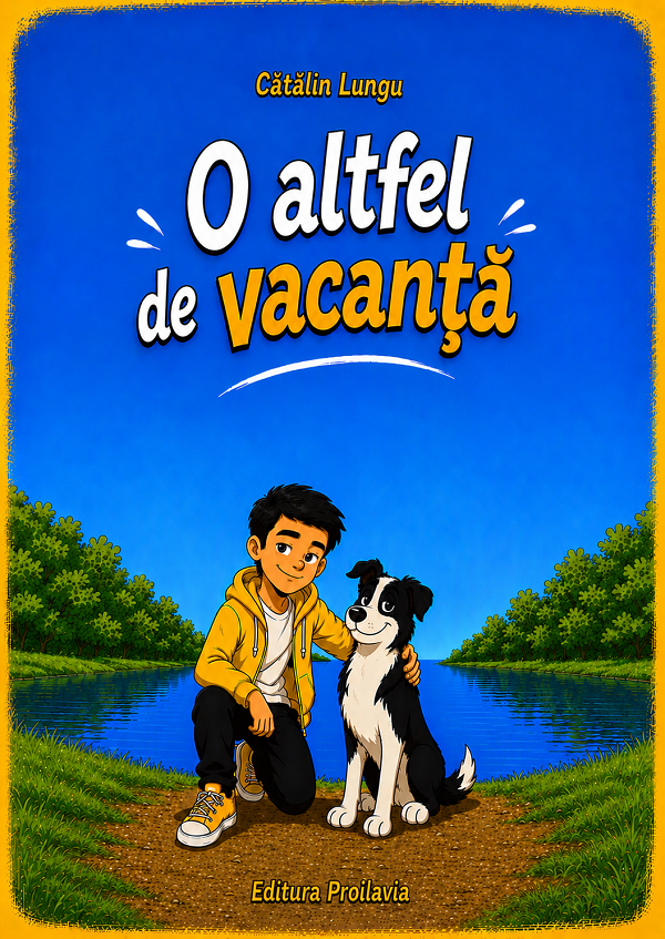 Coperta cărții 'O altfel de vacanță - Cătălin Lungu'