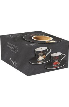 Imaginea produsului 'Set 2 cești espresso. It's coffee time'