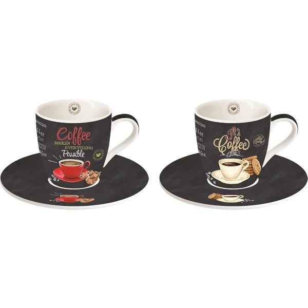 Set 2 cesti espresso. It's coffee time