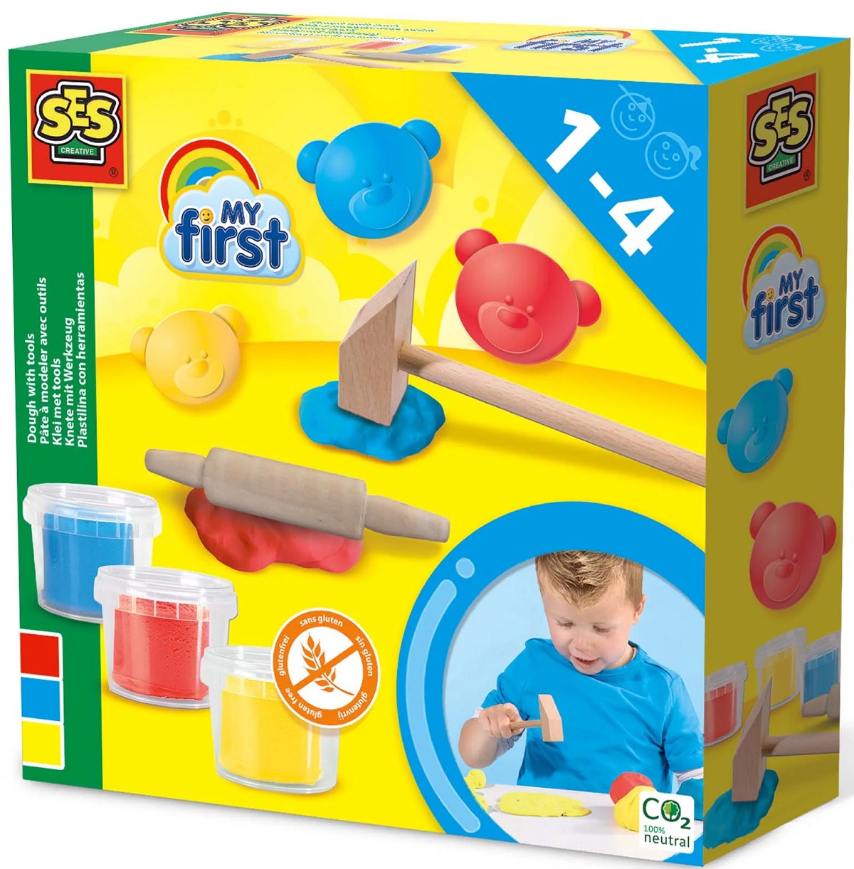 Imaginea produsului 'Set plastilină cu instrumente'