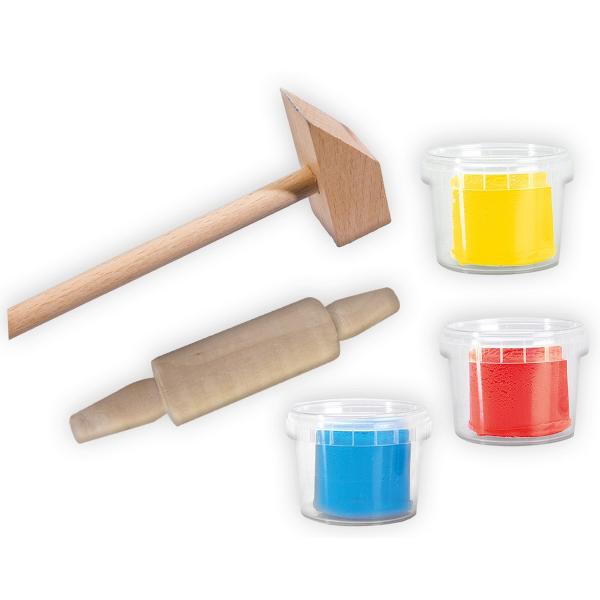 Set plastilina cu instrumente