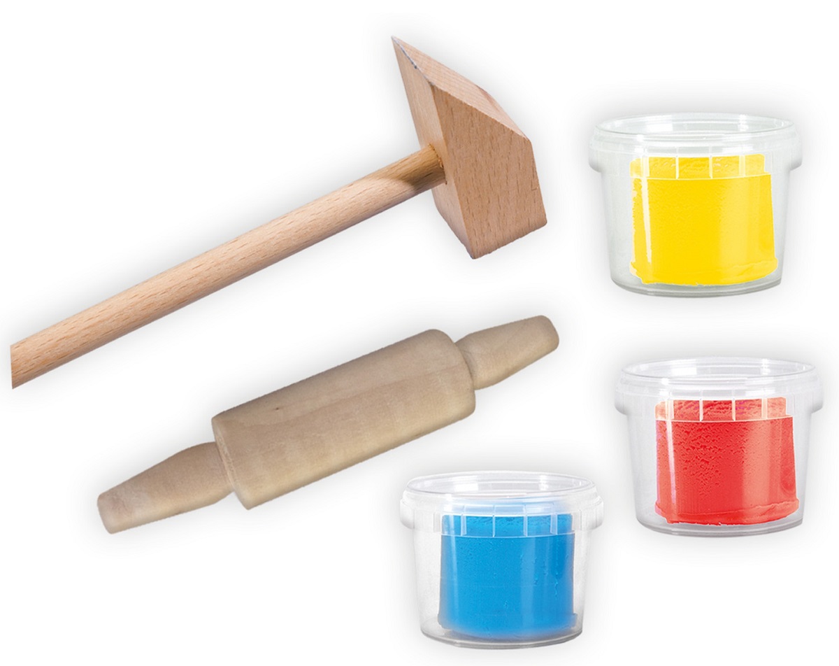 Imaginea produsului 'Set plastilină cu instrumente'