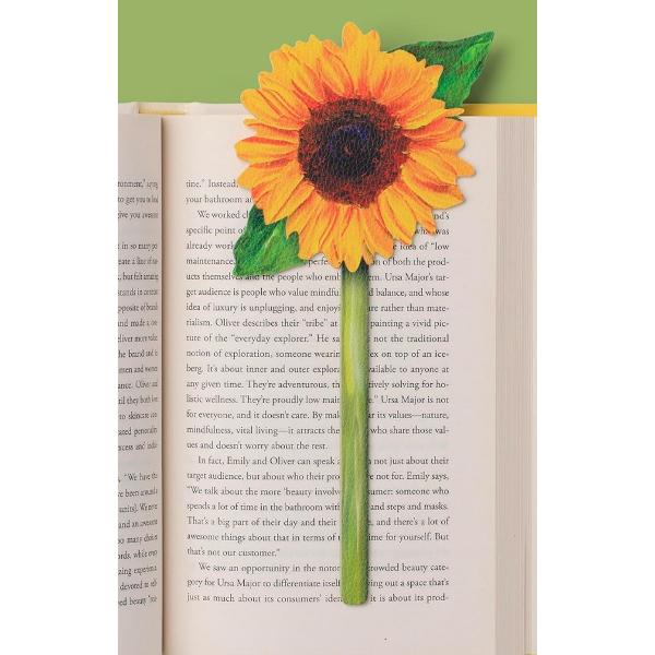 Semn de carte. Painted Sunflower