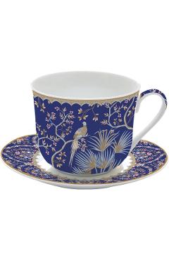 Imaginea produsului 'Set cană cu farfurie: Eclectic Chic'