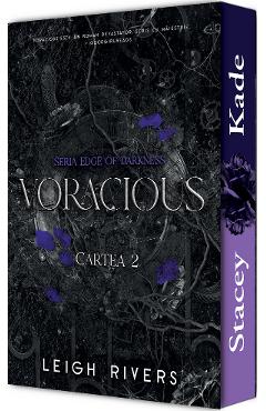Coperta cărții 'Voracious. Seria Edge of Darkness Cartea 2 - Leigh Rivers'