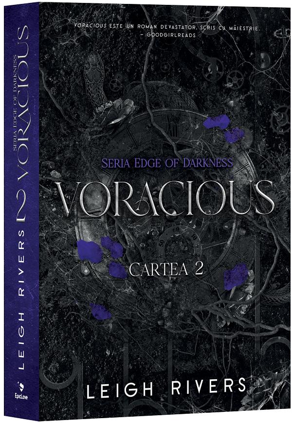 Coperta cărții 'Voracious. Seria Edge of Darkness Cartea 2 - Leigh Rivers'