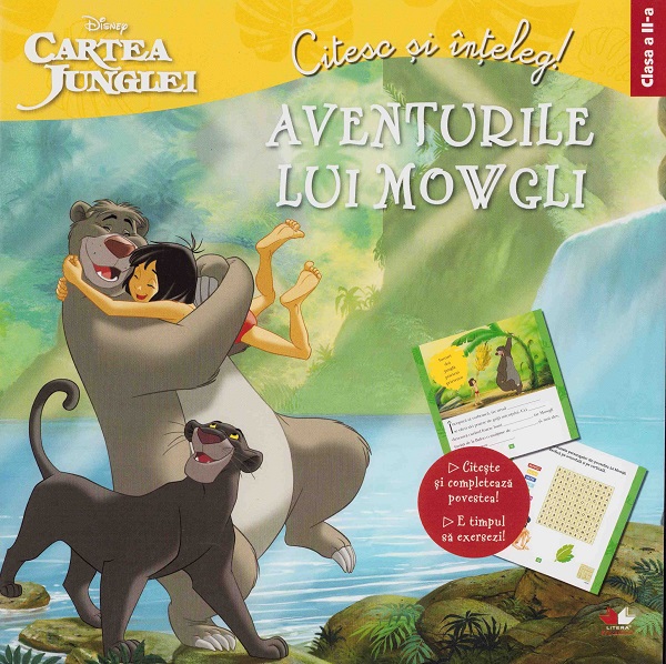 Citesc si inteleg! Aventurile lui Mowgli - Clasa a II-a - Gabriela Barbulescu