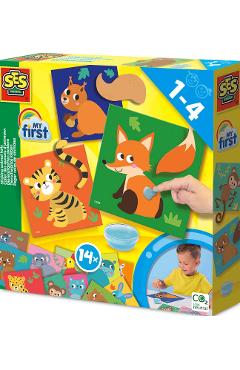 Imaginea produsului 'Set creativ de lipit cozi la animale'