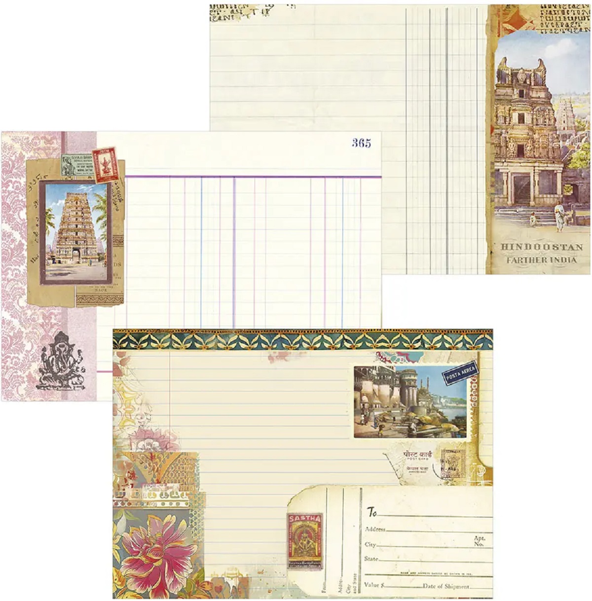 Imaginea produsului 'Carnet ilustrat. India Bombay'