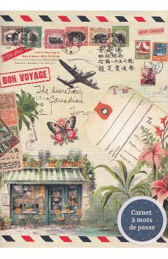 Imaginea produsului 'Carnet pentru parole. Bon voyage'