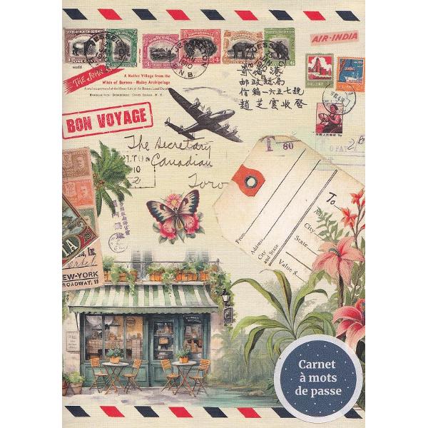 Carnet pentru parole. Bon voyage