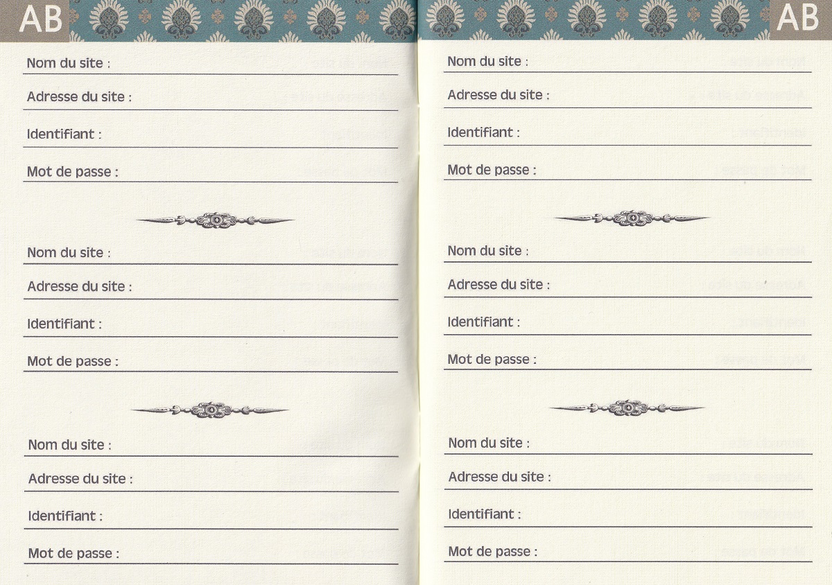 Imaginea produsului 'Carnet pentru parole. Bon voyage'