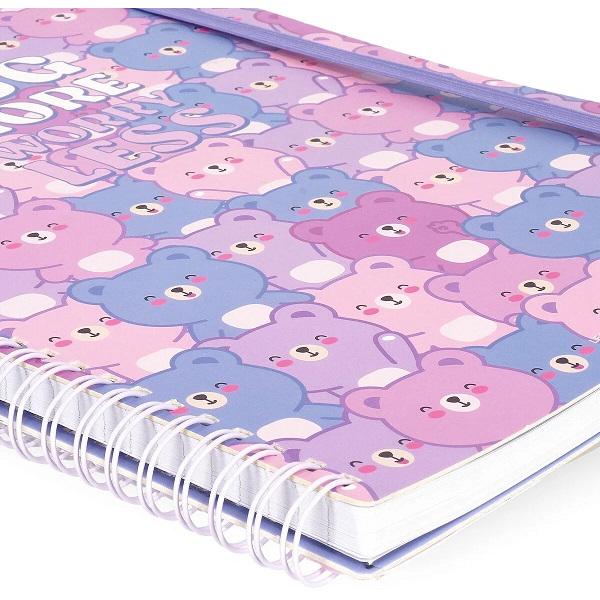  Caiet cu spirala A4. Hug more, Worry less