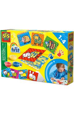 Imaginea produsului 'Set acuarele pentru degetele și carduri'