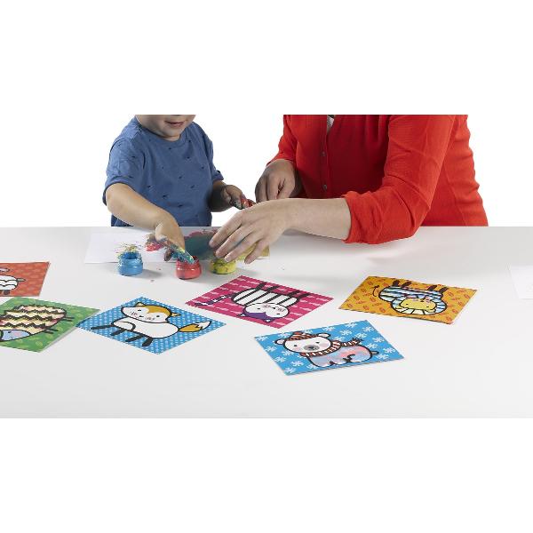 Set acuarele pentru degetele si carduri