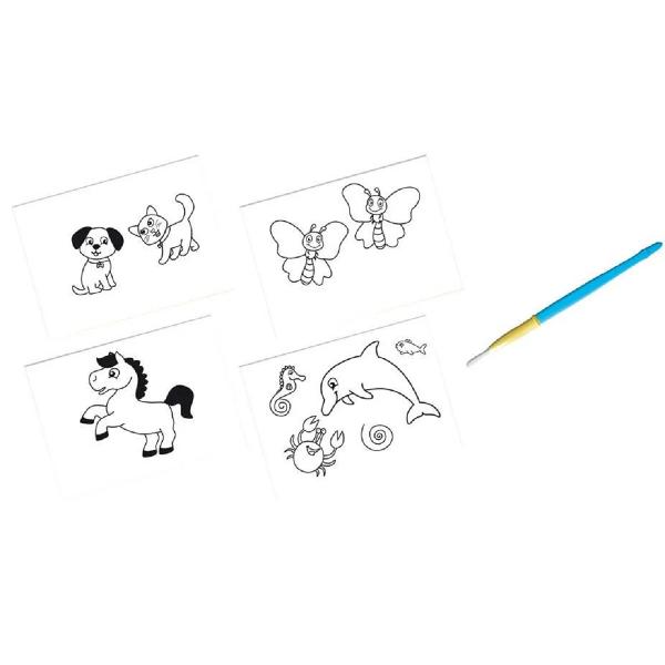 Set creativ: Coloreaza cu apa. Tablouri