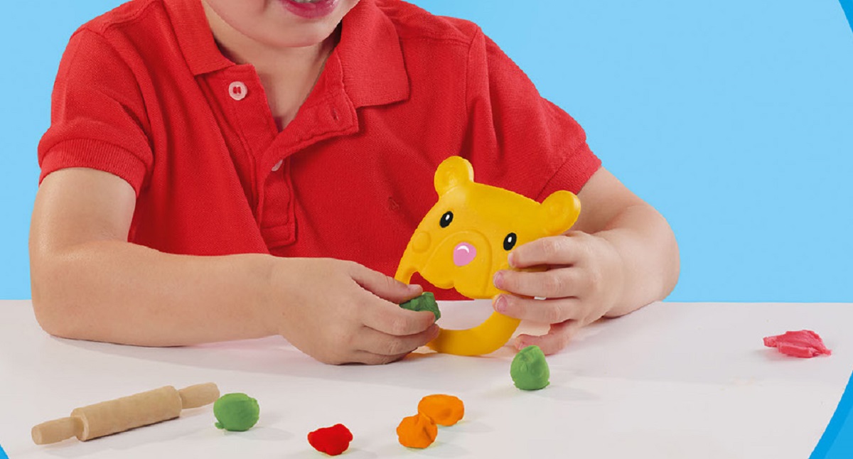 Imaginea produsului 'Set creativ cu plastilină. Hrănește ursulețul'