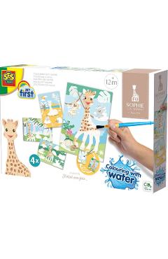 Imaginea produsului 'Pictează cu apă. Girafa Sophie'
